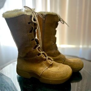 Kids Leather Boots